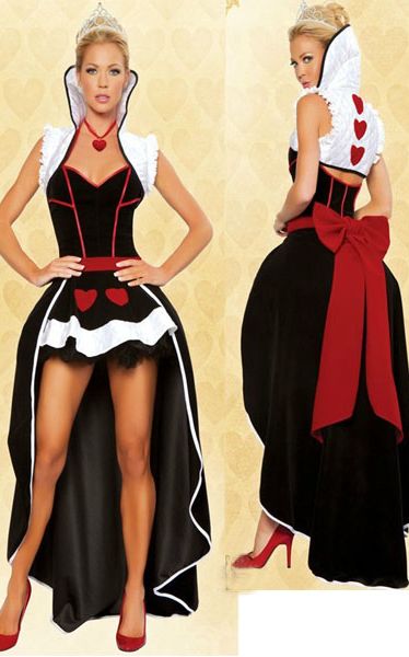 Deluxe Heartless Queen With Long Dress